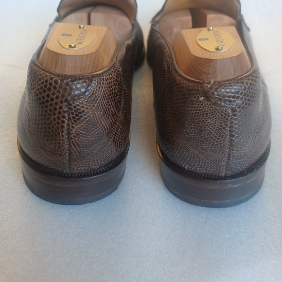 Mezlan Platinum genuine Lizard Men Shoes main image 5